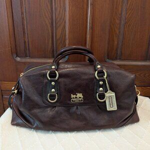 Coach Madison Brown Leather Handbag Series F0869-12967 "RARE"